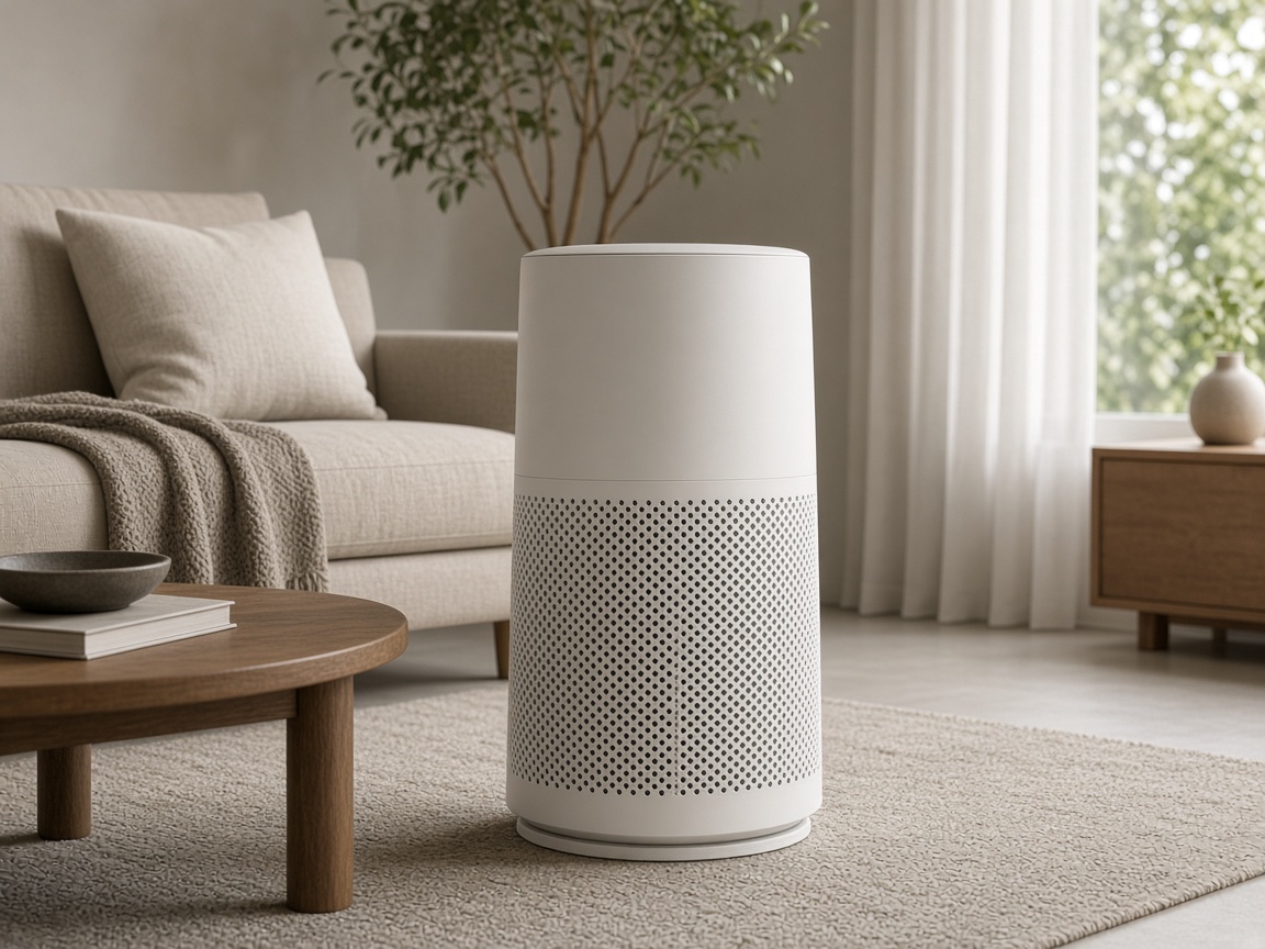 Purificateur HEPA milieu de gamme vue produit